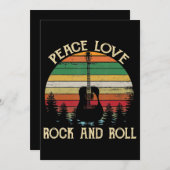  Hippie Van Flower Bus Peace Love Kaart (Voorkant / Achterkant)