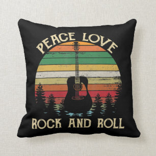  Hippie Van Flower Bus Peace Love Kussen