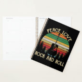 Hippie Van Flower Bus Peace Love Planner (Display)