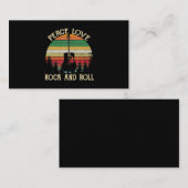 Hippie Van Flower Bus Peace Love Visitekaartje (Voorkant / Achterkant)