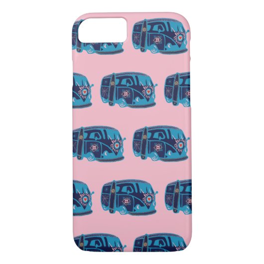 Hippie Van iPhone Case (Achterkant)