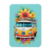 Hippie Van Magneet (Verticaal)