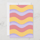 Hippie Van One Happy Camper First Dag Kaart (Achterkant)