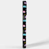 Hippie Van Peace Sign Trippy Monogram Case-Mate iPhone Case (Achterkant / Rechts)