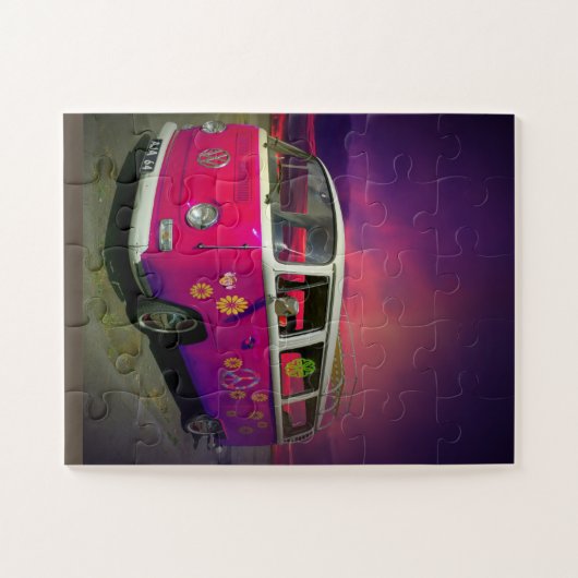 HIPPIE VAN PUZZLE LEGPUZZEL (Horizontaal)