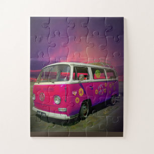 HIPPIE VAN PUZZLE LEGPUZZEL