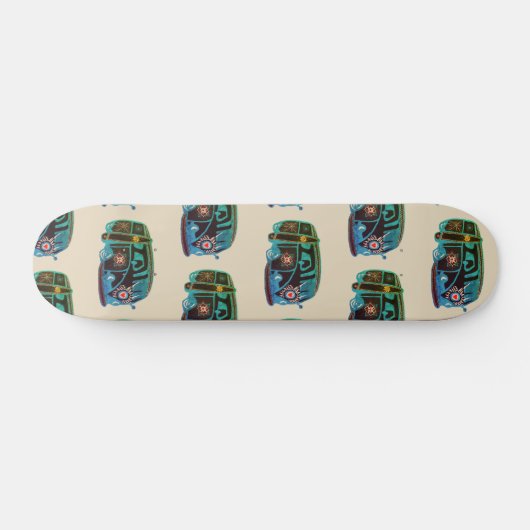 Hippie Van Skateboard (Horizontaal)