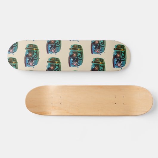 Hippie Van Skateboard (Horizontaal)