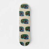 Hippie Van Skateboard (Voorkant)