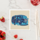 Hippie Van Standaard Cocktail Papier Servetten (Insitu)