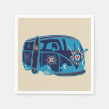 Hippie Van Standaard Cocktail Papier Servetten