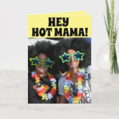 HIPPIE VERJAARDAG KAART VOOR HAAR (Voorkant)