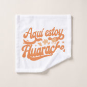 Hippie Vibes, Huarache Style Bad Handdoek (Wasdoekje)