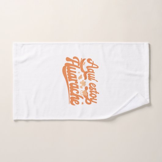 Hippie Vibes, Huarache Style Bad Handdoek (Handdoek)