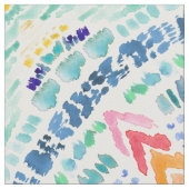 HIPPIE VIBES Rainbow Mandala Stof (Close Up)