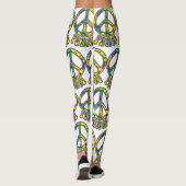 Hippie Vredesteken 60s 70s Leggings (Achterkant)
