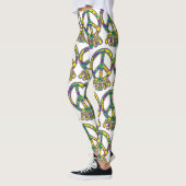 Hippie Vredesteken 60s 70s Leggings (Links)