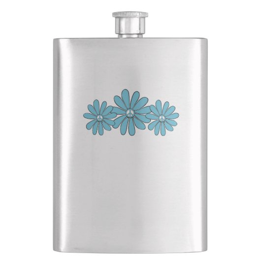 Hippie Vredesteken Bloem Aqua Flacon (Voorkant)