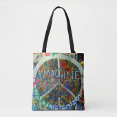 Hippie Wall Art Tote Bag (Voorkant)