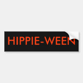 HIPPIE-WEEN BUMPERSTICKER (Voorkant)