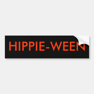 HIPPIE-WEEN BUMPERSTICKER