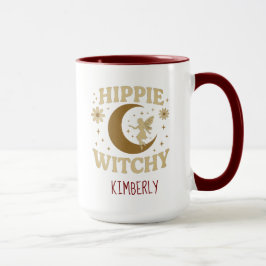 Hippie Witchy Moon & Fairy Unisex Mok