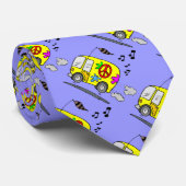 Hippie Yellow Van Nostalgia Mans' Necktie Stropdas (Opgerold)