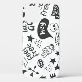 Hippie Zwart & Wit:  stijl Case-Mate iPhone Case (Achterkant)