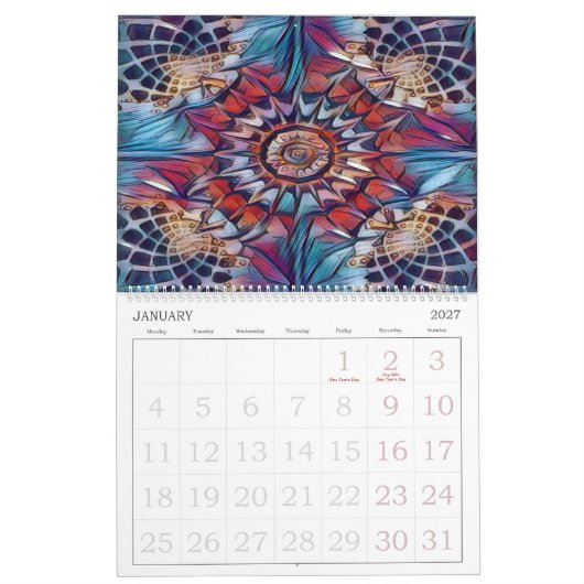 HippieClecticHope 22-23 NZ Agenda Kalender (Jan 2027)