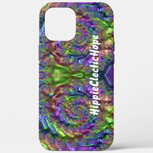 HippieClecticHope op regenboogtrap Case-Mate iPhone Case (Achterkant)