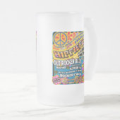 Hippiefest Concert Poster Matglas Bierpul (Voorkant rechts)