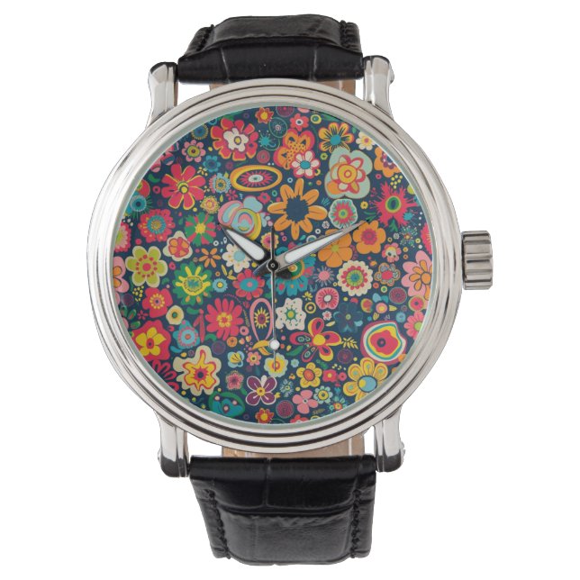 hippiehorloge horloge (Voorkant)