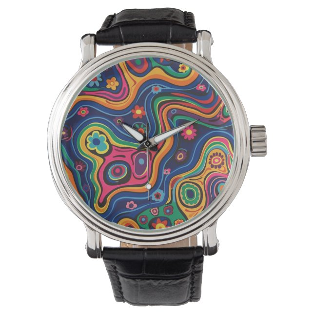 hippiehorloge horloge (Voorkant)