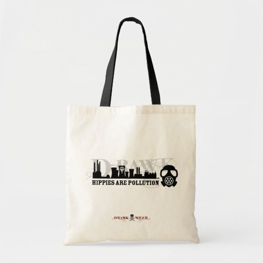 HIPPIËNTEN ZIJN VERONTREINIGEND Eco-vriendelijk Ta Tote Bag (Voorkant)