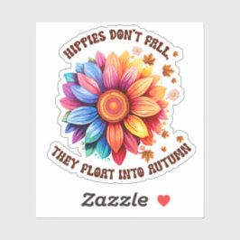 Hippie's Don't Herfst Vinyl Sticker