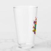 Hippies - Hippy Flower Power - Cute Hippies - 1970 Glas (Rechts)