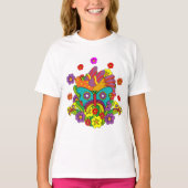 Hippies - Hippy Flower Power - Cute Hippies - 1970 T-shirt (Voorkant)