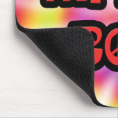  Hippies Rock Tie Dye Mousepad Muismat (Hoek)