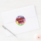  Hippies Rock Tie Dye Sticker (Envelop)