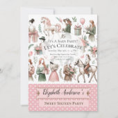 hippische verjaardag kaart (Voorkant)