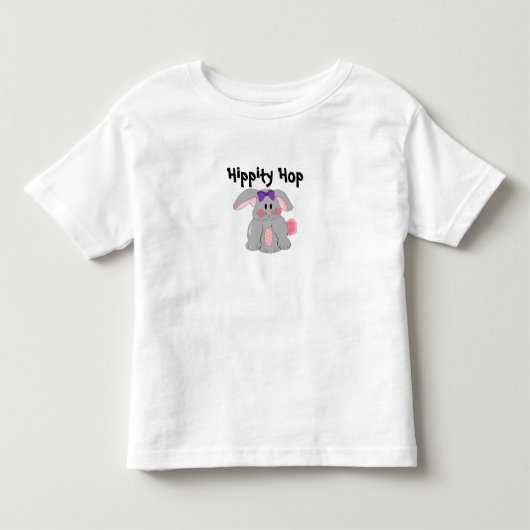 Hippitty Hop Konijn Kinder Shirts (Voorkant)