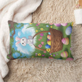 Hippity Hop Bunny-Sierkussen Kussen (Deken)