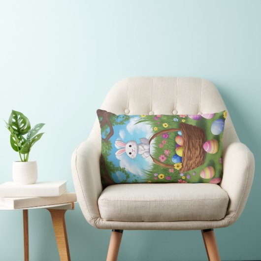 Hippity Hop Bunny-Sierkussen Kussen (Stoel)