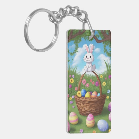 Hippity Hop Pasen Sleutelhanger (Voorkant Links)