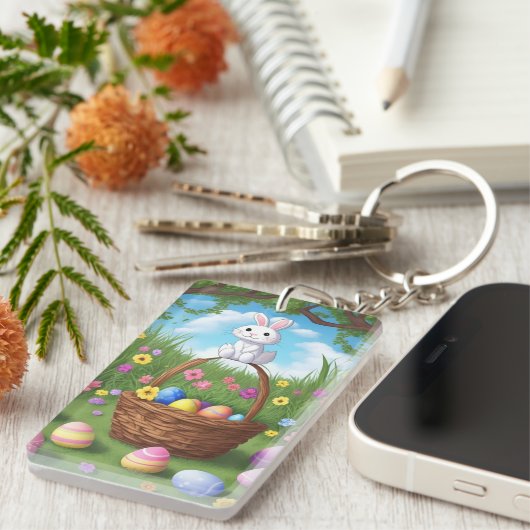 Hippity Hop Pasen Sleutelhanger (Voorkant Rechts)