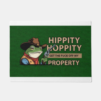Hippity Hoppity Deurmat – Grappige Welkomstmat