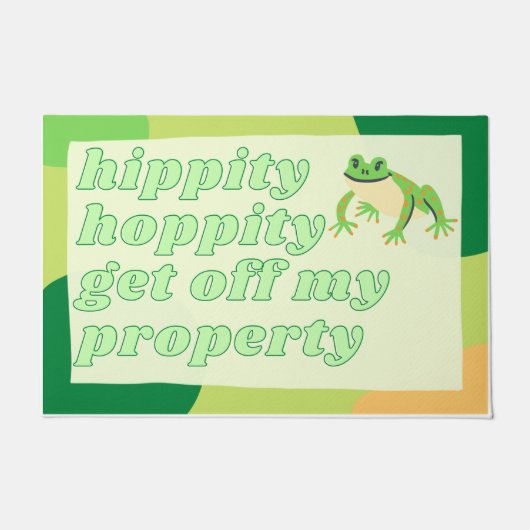 Hippity Hoppity haalt mijn eigendom uit Deurmat (Voorkant)