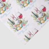 Hippity, Hoppity konijnenwijn Tissuepapier (Detail)