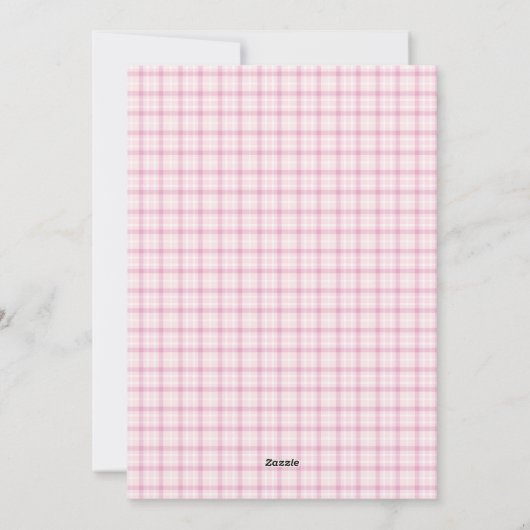 Hippity Hoppity Paaswensen Fotokaart Feestdagenkaart (Achterkant)