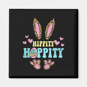 Hippity Hoppity Pasen Konijn Eieren Jagen Konijn S Magneet